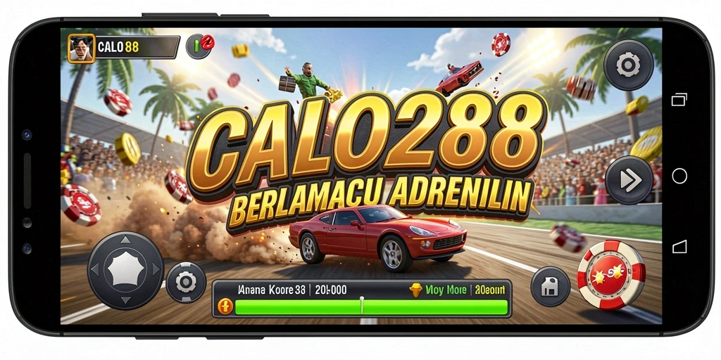 Tampilan gameplay Racing yang memacu adrenalin di CALO288.