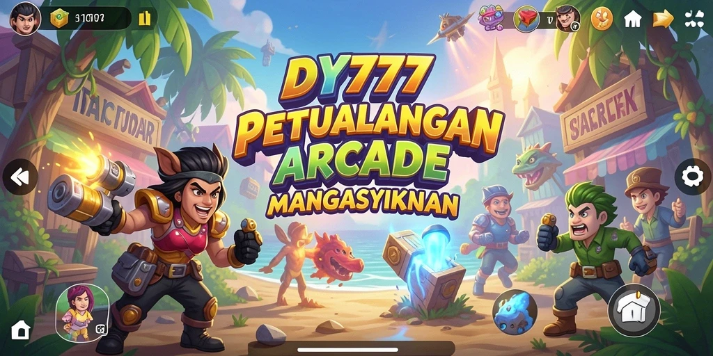 Tangkapan layar gameplay DY777 menunjukkan aksi seru dan grafis menawan.