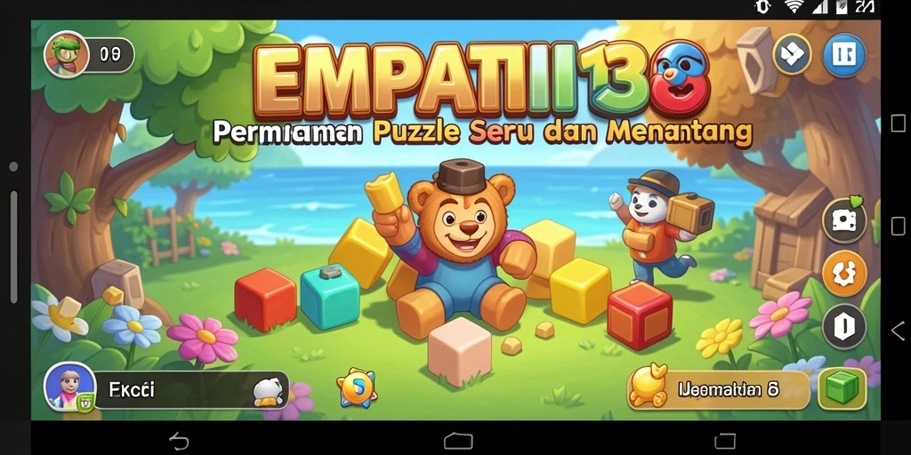 Tampilan gameplay seru yang menantang dalam EMPATI138.