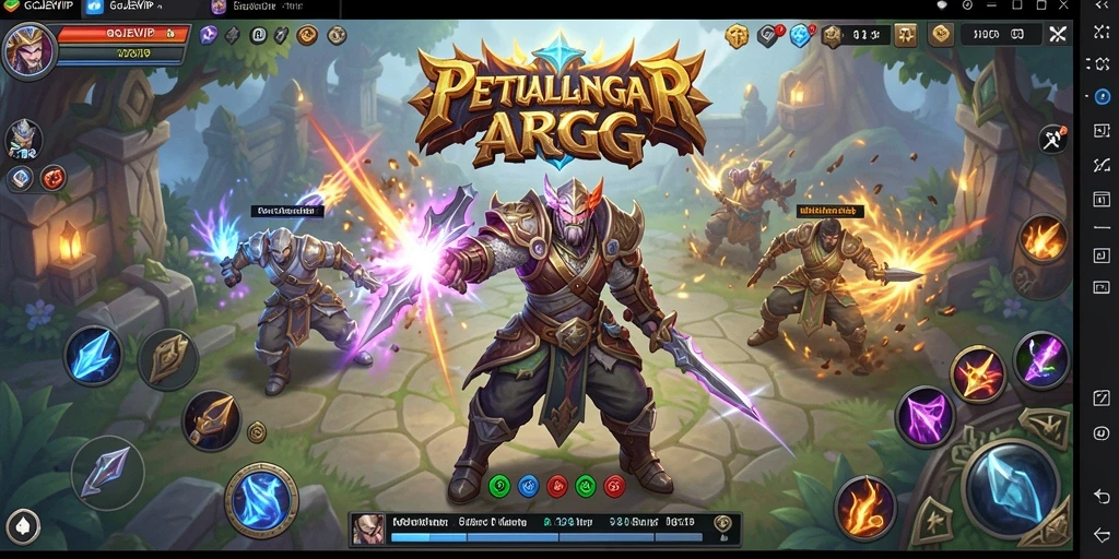 Tampilan gameplay epik dalam dunia <strong>GOJEKVIP</strong> yang memikat.