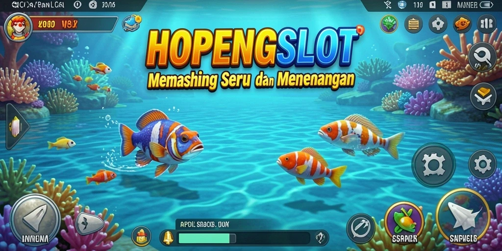 Tangkapan ikan besar dalam gameplay HOPENGSLOT yang seru.