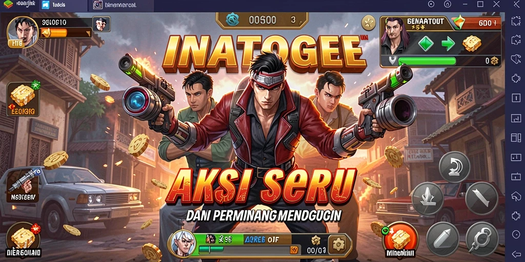 Screenshot dari gameplay seru INATOGEL yang penuh aksi.