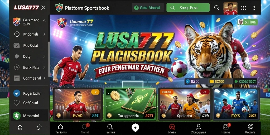 Tampilan gameplay yang menarik di LUSA777 dengan opsi taruhan yang bervariasi.