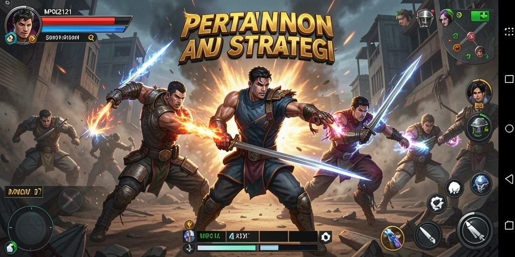 Gambaran gameplay MPO2121 yang menantang dan seru dalam pertarungan.