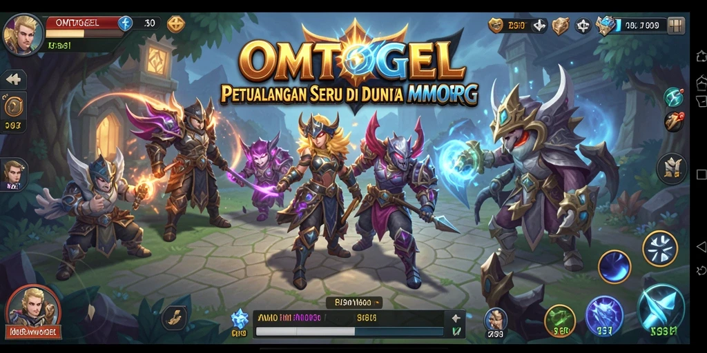 Gameplay OMTOGEL yang seru dan interaktif dalam dunia MMORPG.