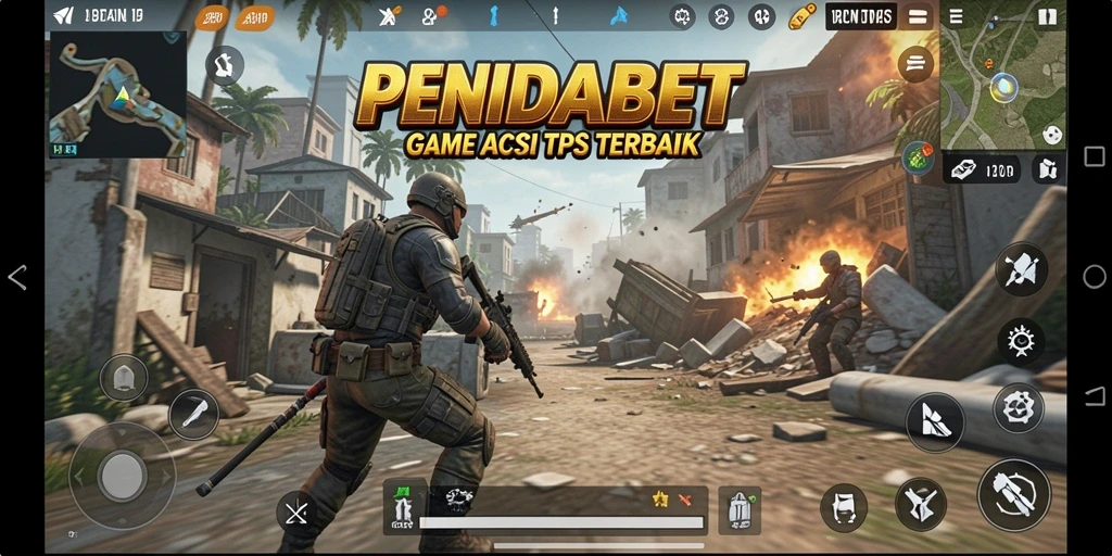 Tangkapan layar gameplay PENIDABET menampilkan aksi pertempuran yang mendebarkan.