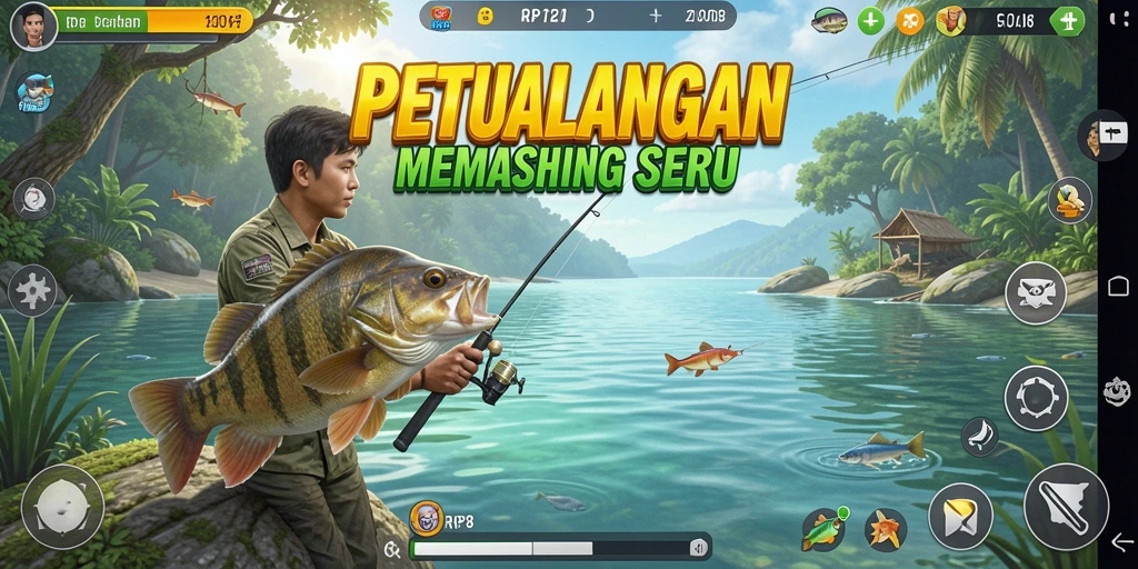 Tangkapan ikan yang menakjubkan saat bermain RP8.