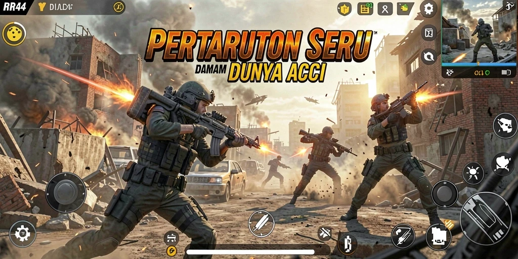 Gameplay seru RR44 dengan aksi tak terduga.
