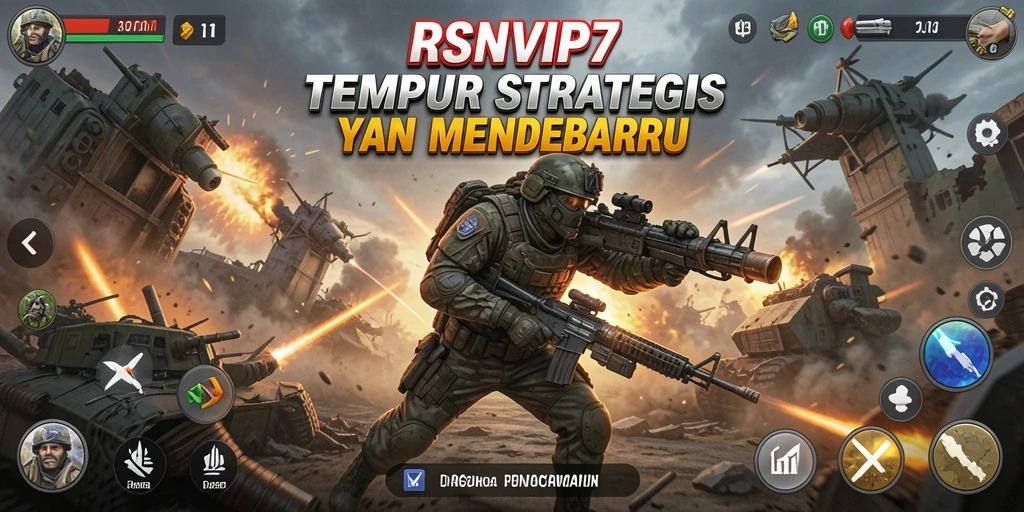 Tampilan gameplay RSNVIP7 yang intens dan mendebarkan.