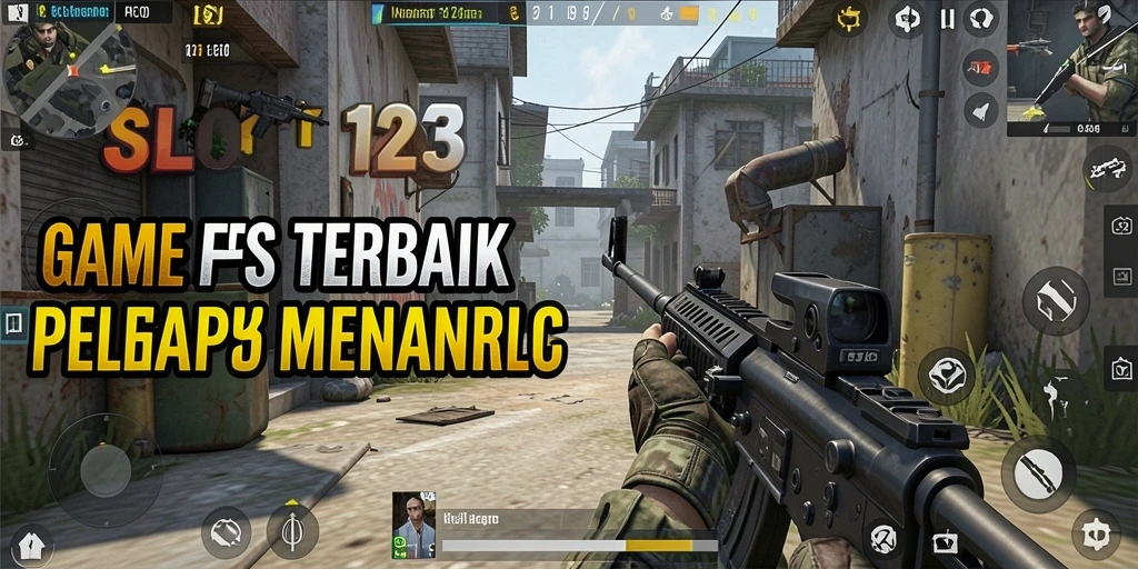Tampilan menegangkan dari pertempuran di SLOT123 dengan aksi FPS yang mendebarkan.