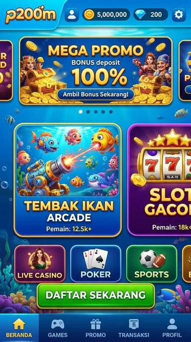 Pengguna p200m dapat menemukan aplikasi dengan cepat dan efisien.